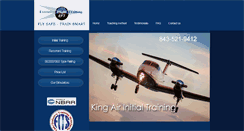 Desktop Screenshot of kingairtraining.com